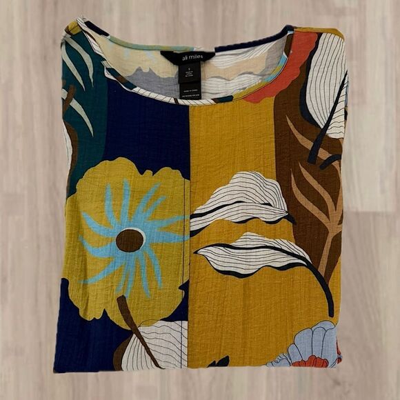 Ali Miles Floral Blouse - Picture 1 of 8